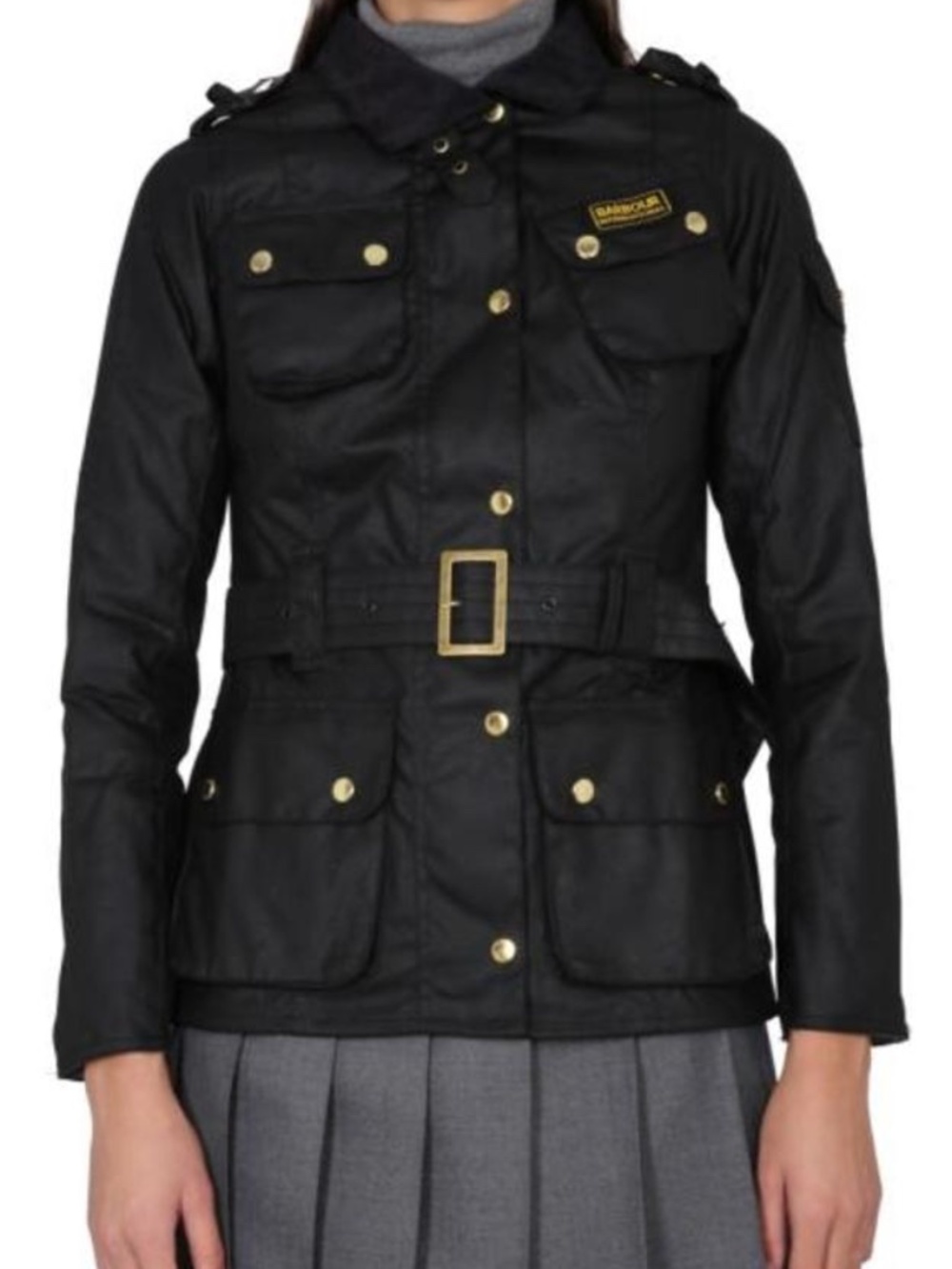 BARBOUR belted utility jacket